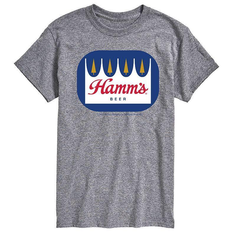 Men's Hamm's Logo Graphic Tee, Size: Large, Black Product Image