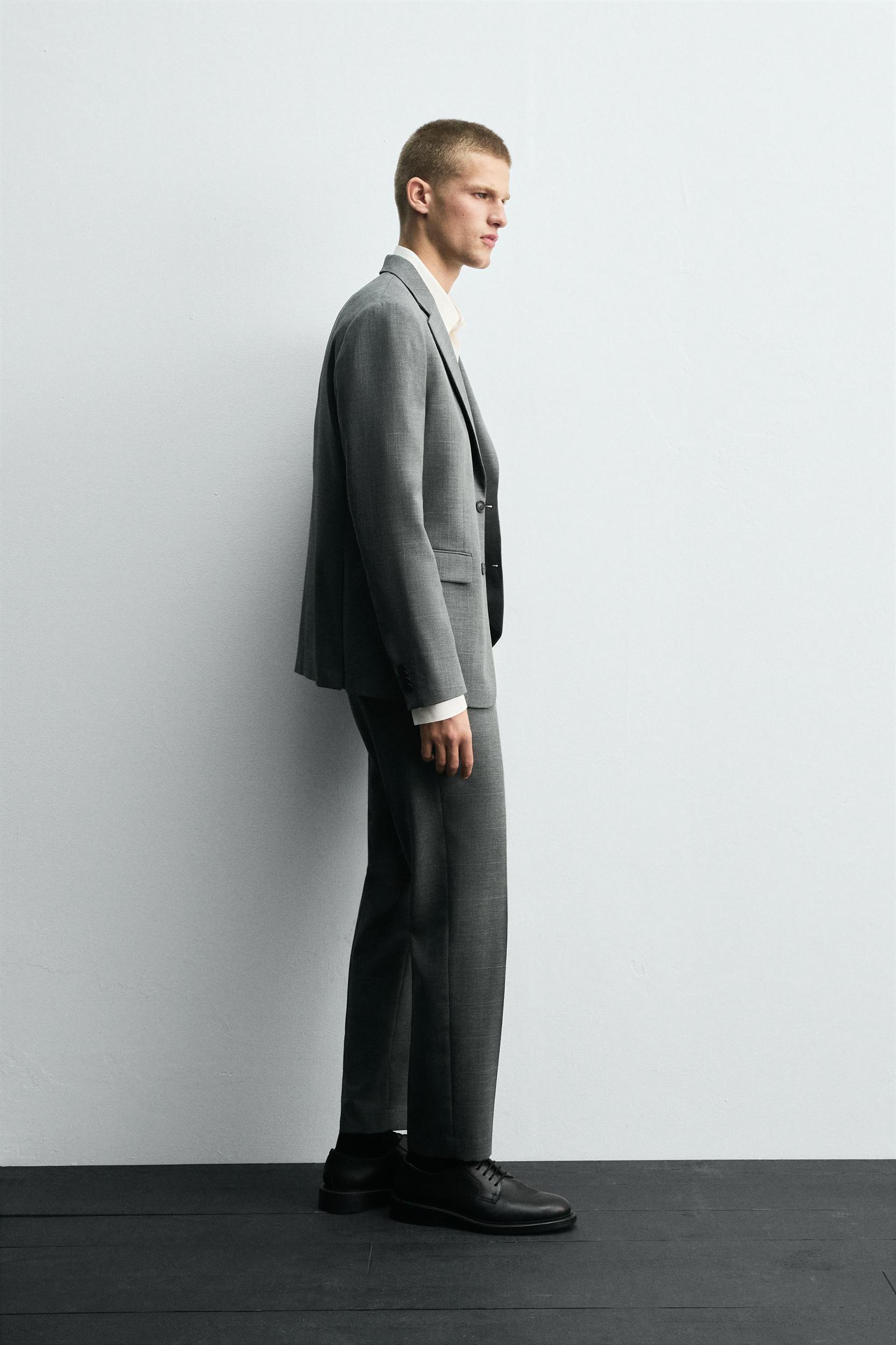 PLAID SUIT BLAZER Product Image