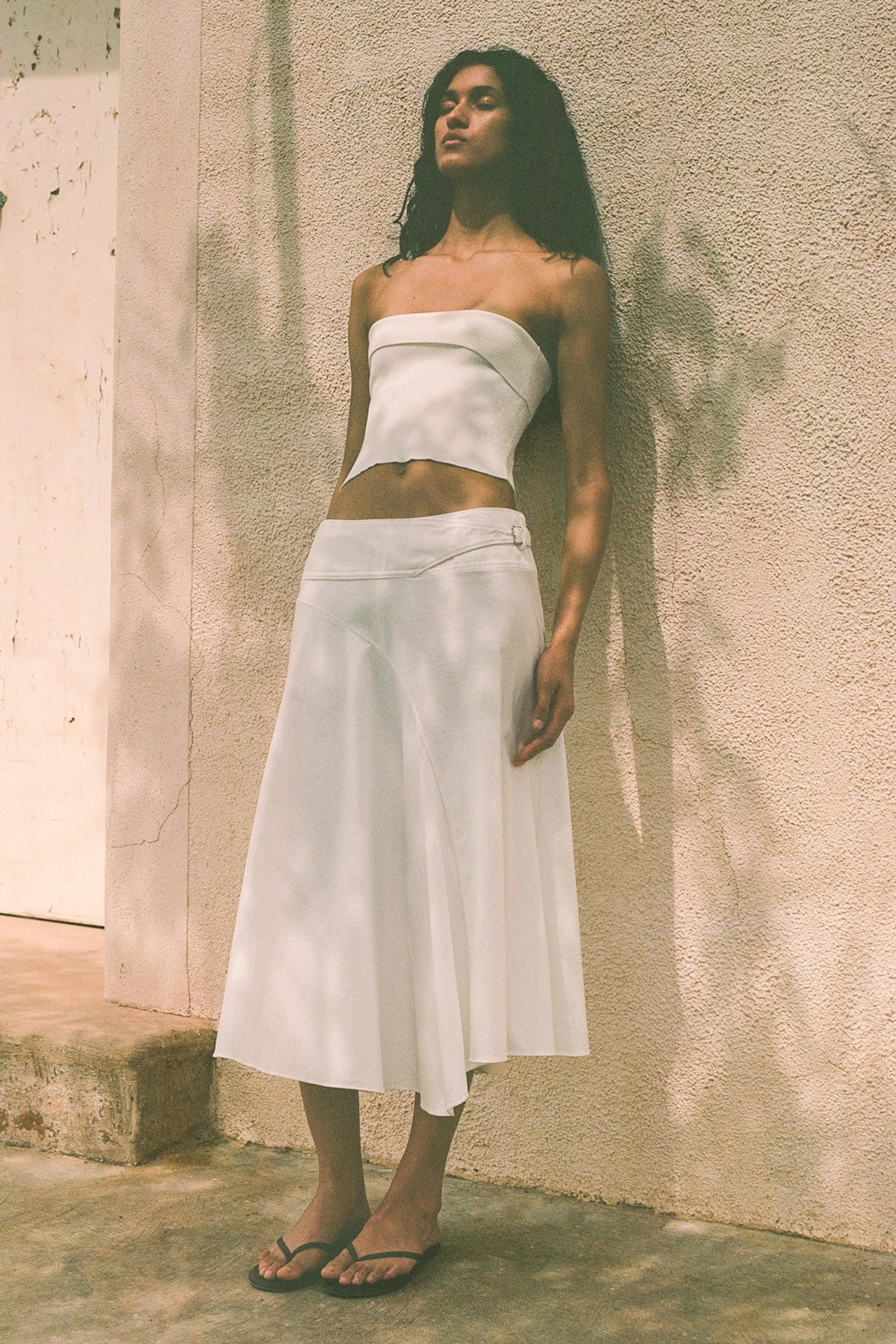 Maceio Skirt White - Final Sale Product Image