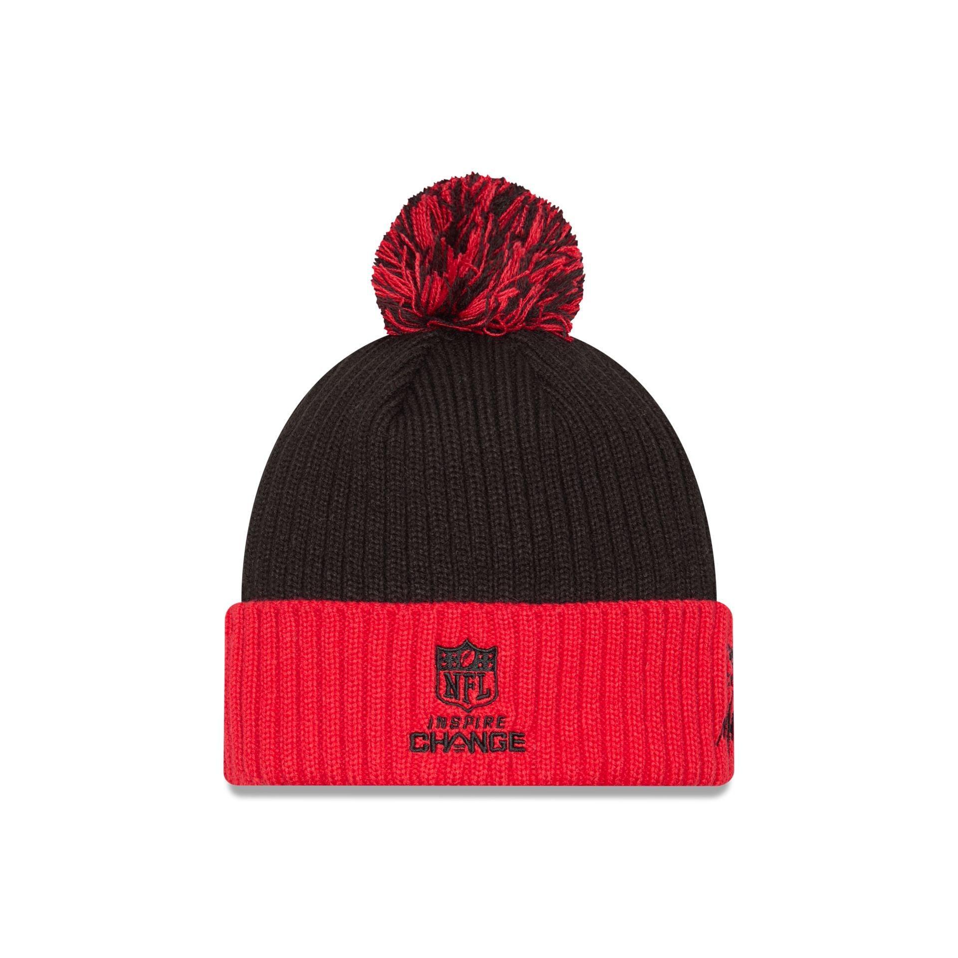 Kansas City Chiefs 2024 Inspire Change Pom Knit Hat Male Product Image