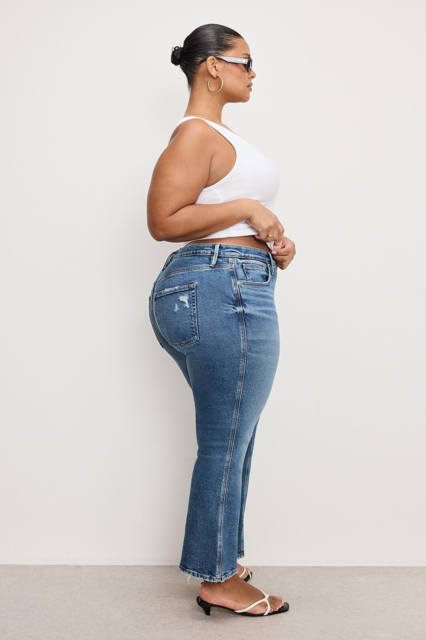 GOOD KICK FLARE JEANS | INDIGO1014 Product Image