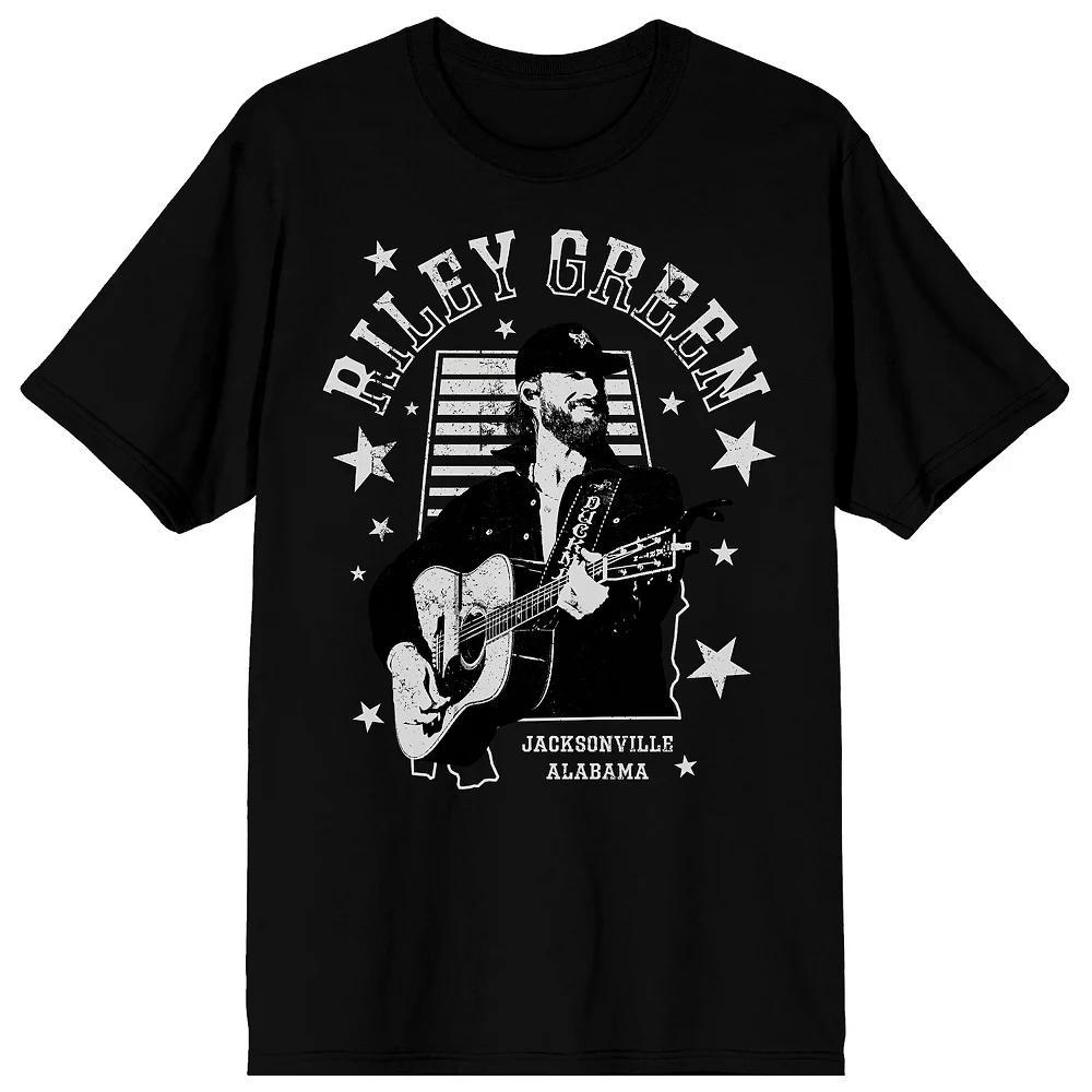 Men's Riley Green Stars Graphic Tee,  Product Image