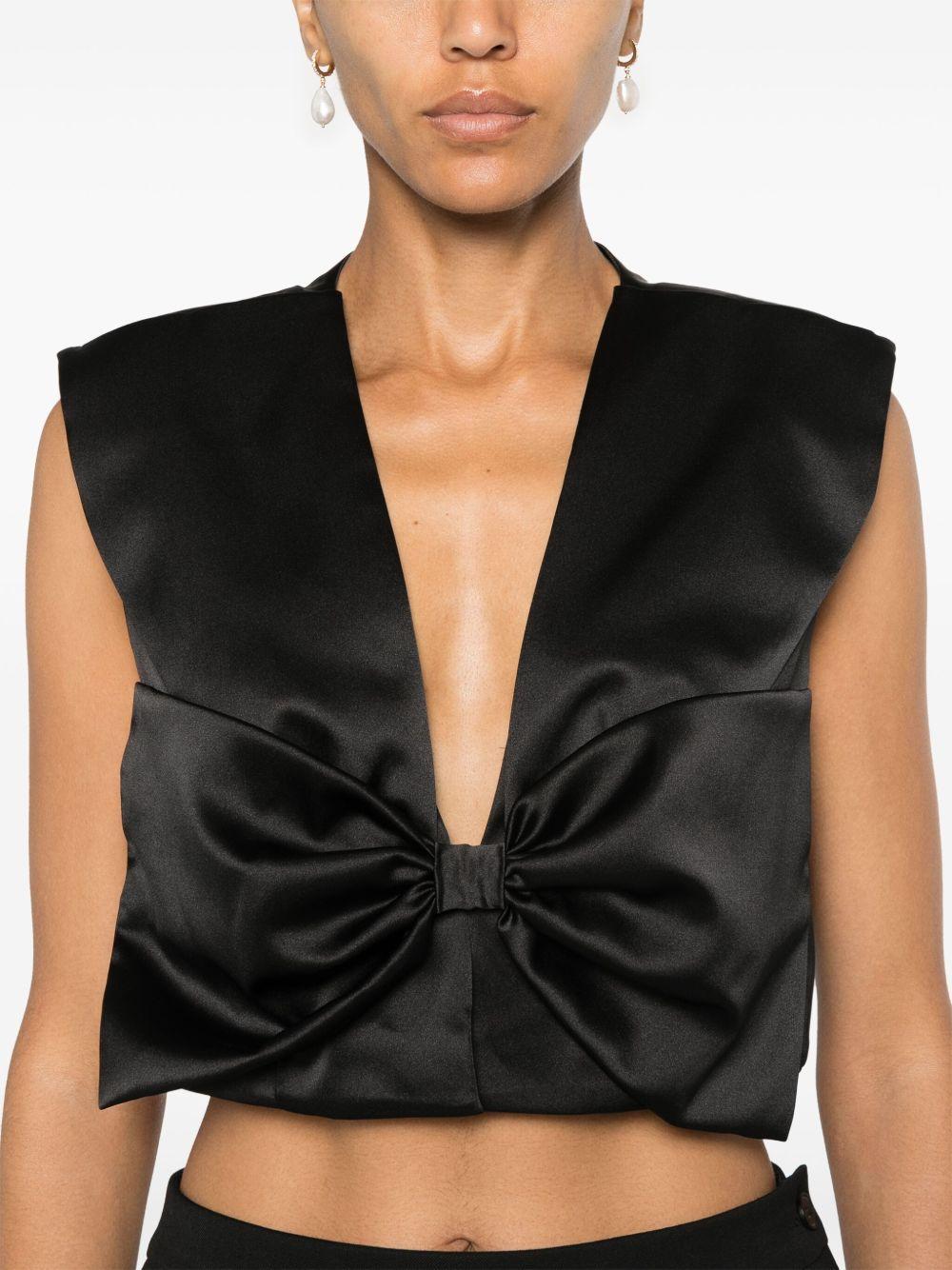 bow-appliqué top  Product Image