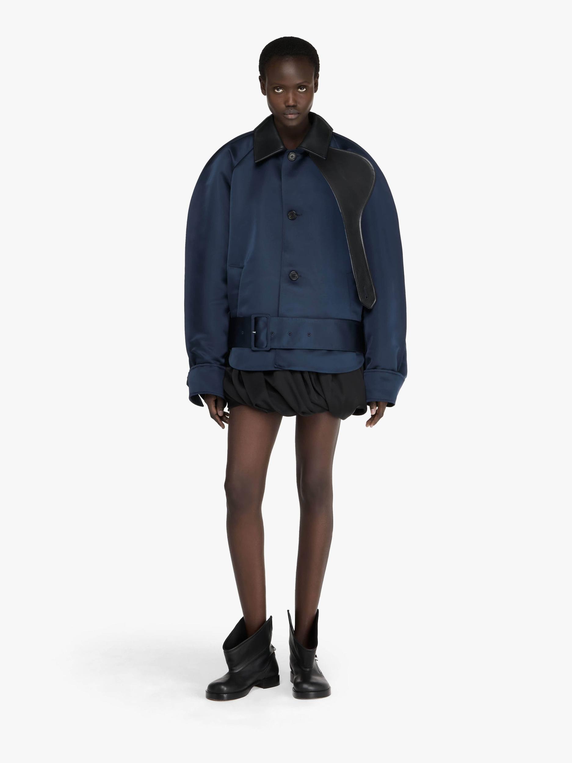 ROUNDED BLOUSON JACKET Product Image