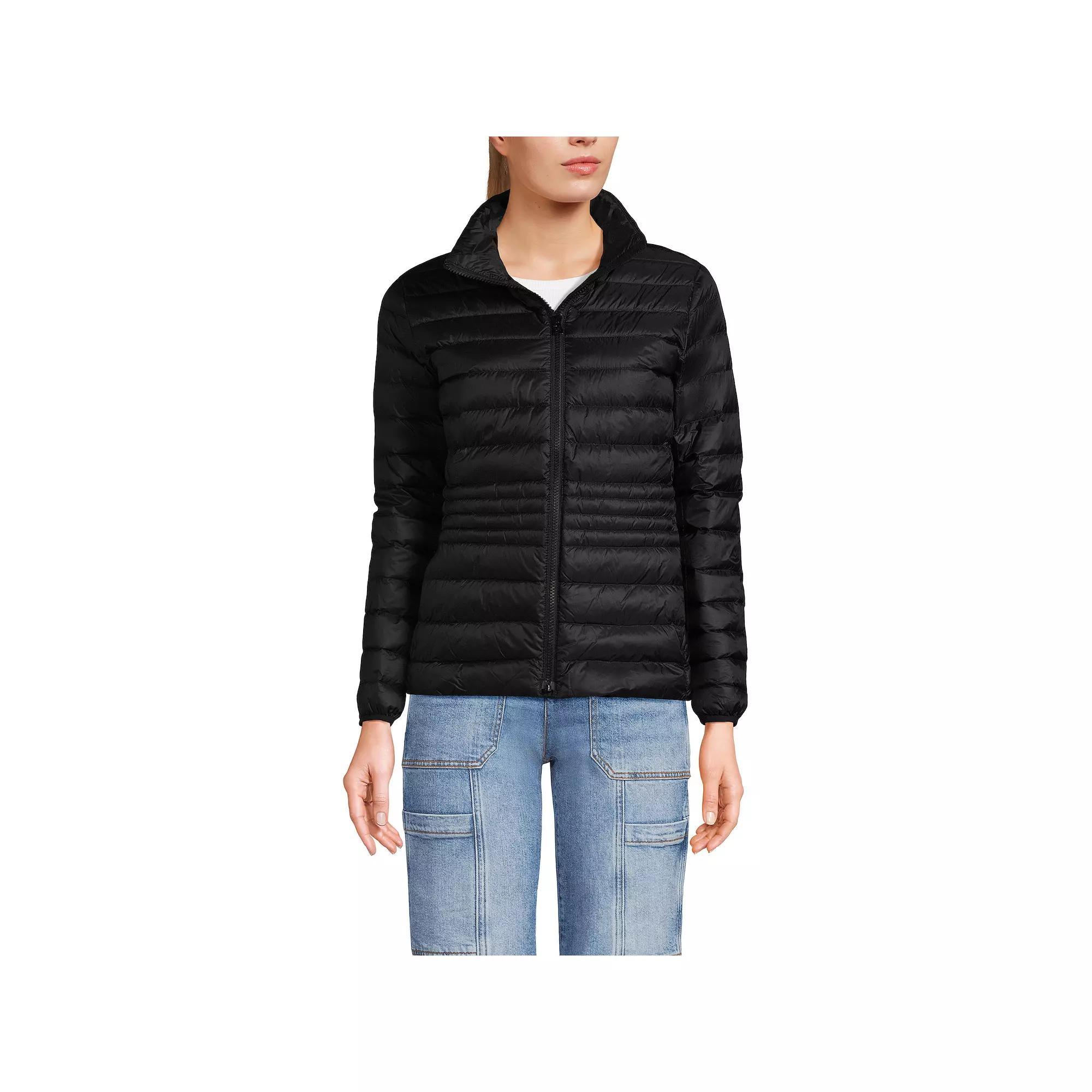 Women's Lands' End Wanderweight Midweight Down Jacket,  Product Image