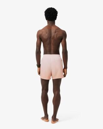 Short Ombré Print Swim Trunks Product Image