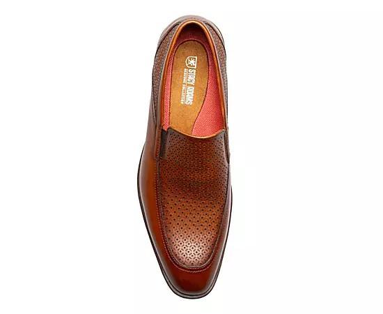 Stacy Adams Men's Aiden Perforated Moc Toe Loafer Product Image