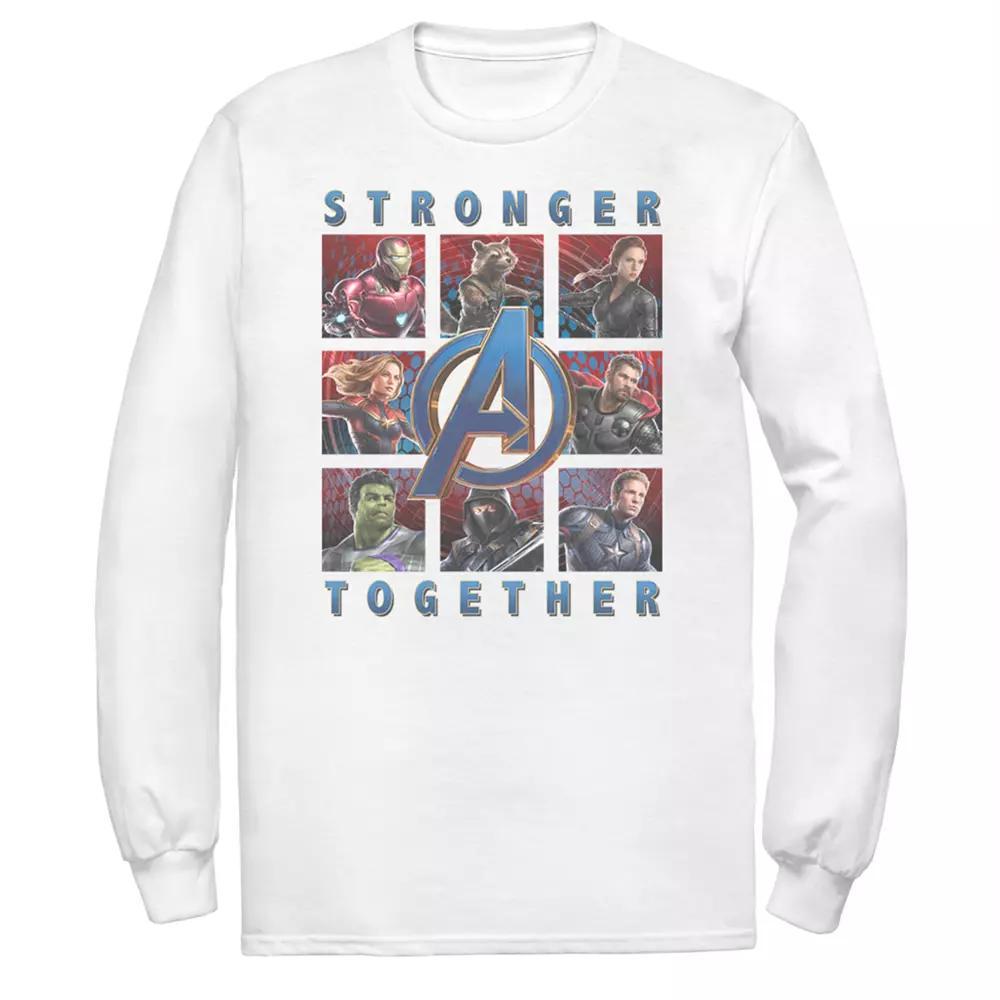 Men's Marvel Avengers Endgame Stronger Together Poster Tee,  Product Image