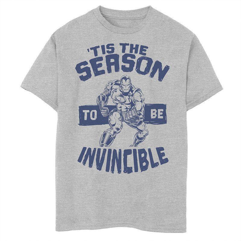 Boys 6-20 Marvel Iron Man 'Tis The Season To Be Invincible Christmas Graphic Tee, Boy's,  Product Image