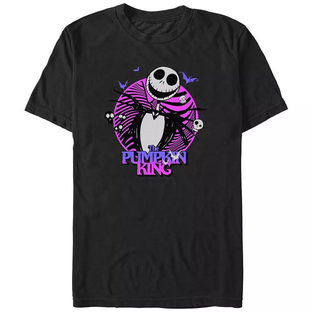 Disney's The Nightmare Before Christmas The Pumpkin King Men's Graphic Tee, Size: XS, Black Product Image