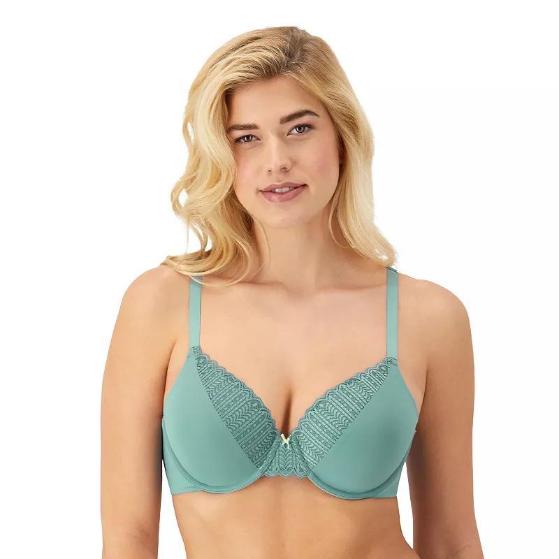 Maidenform Comfort Devotion Full Coverage Lace Trim Bra 9404, Women's, Size: 38 D, Sandshell Product Image