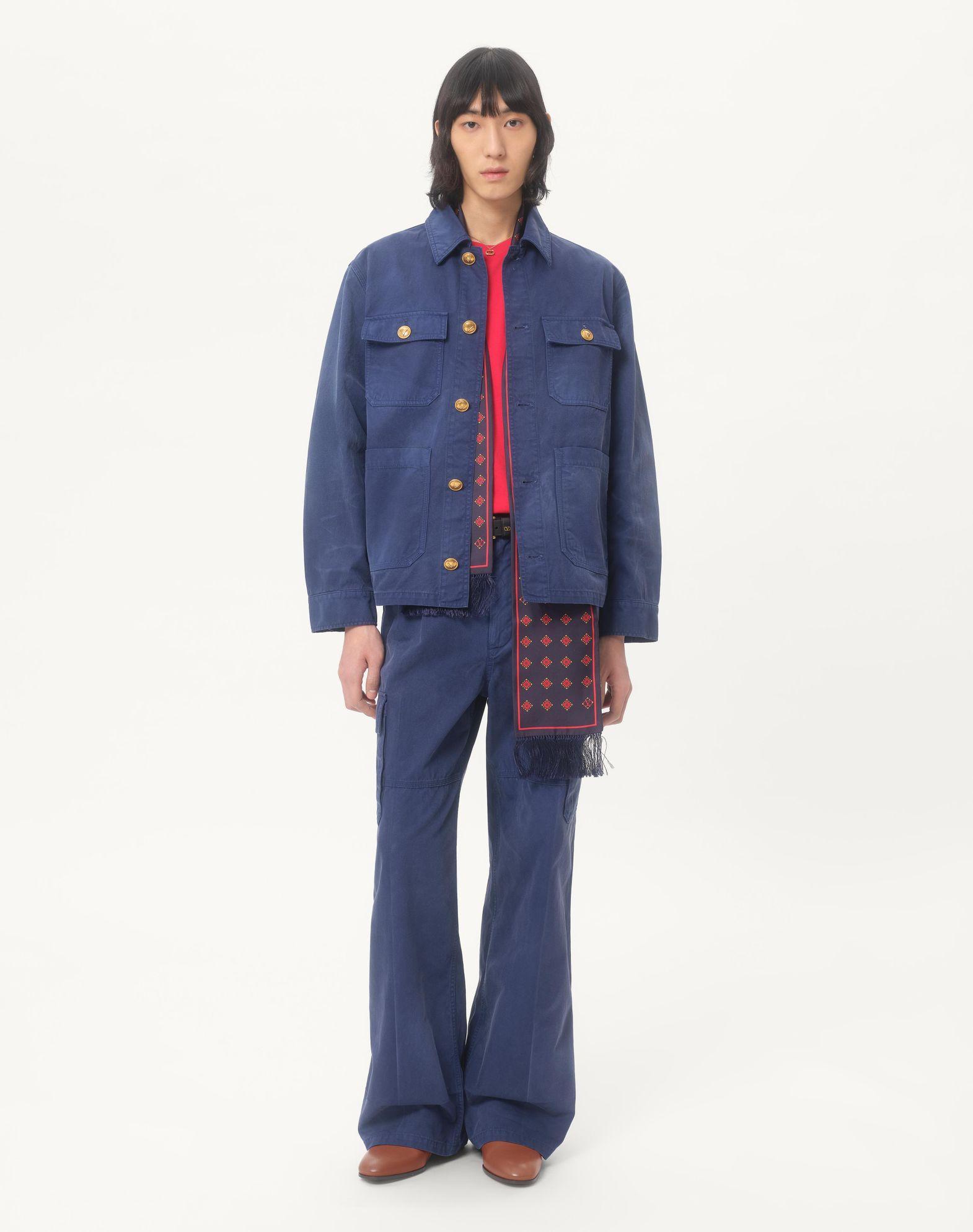 Denim Safari Jacket Product Image