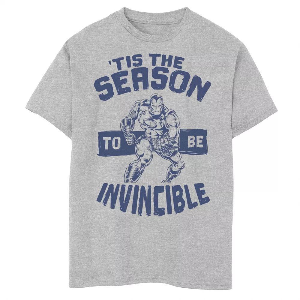 Boys 6-20 Marvel Iron Man 'Tis The Season To Be Invincible Christmas Graphic Tee, Boy's,  Product Image