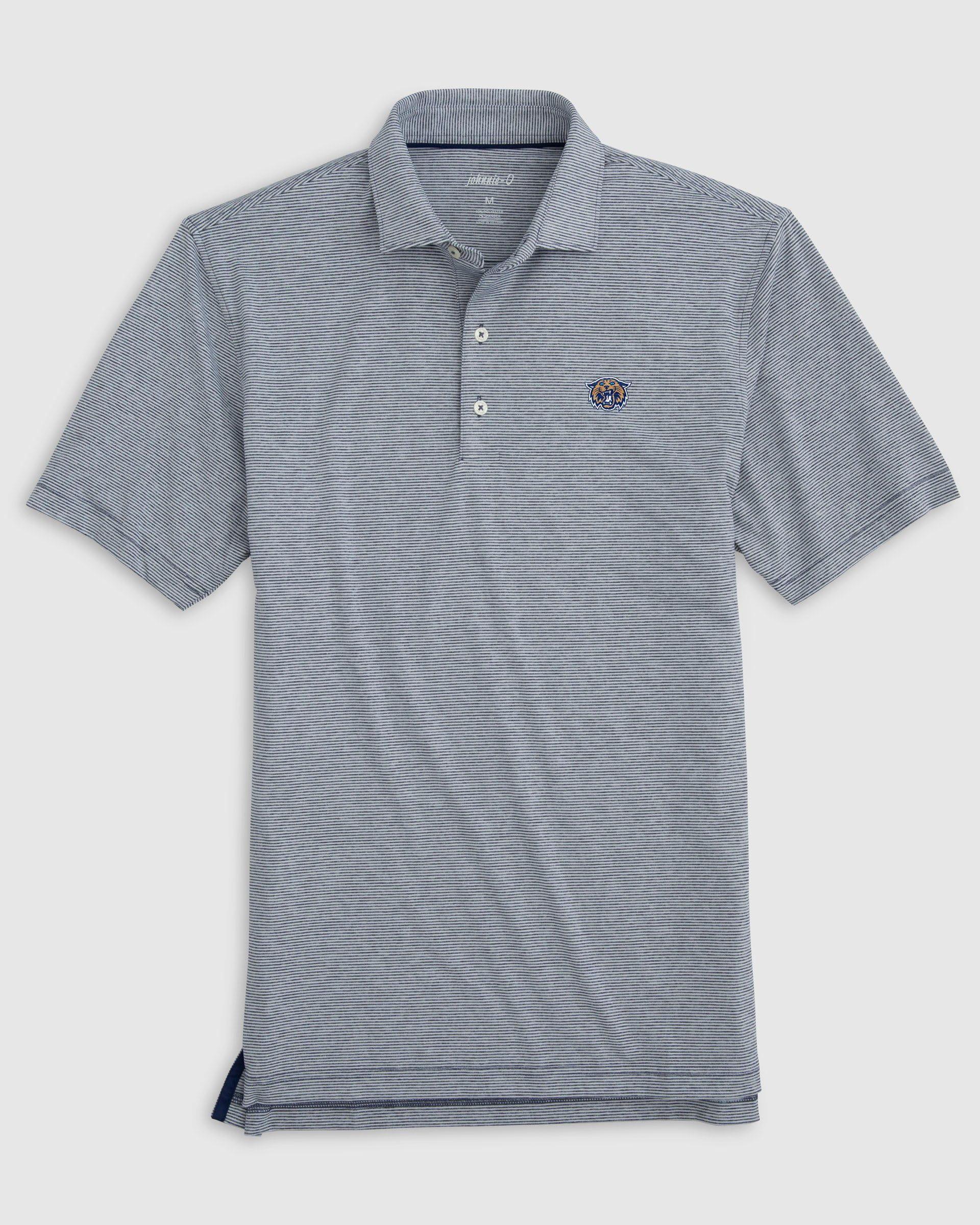 Georgetown Lyndonn Striped Jersey Performance Polo Product Image