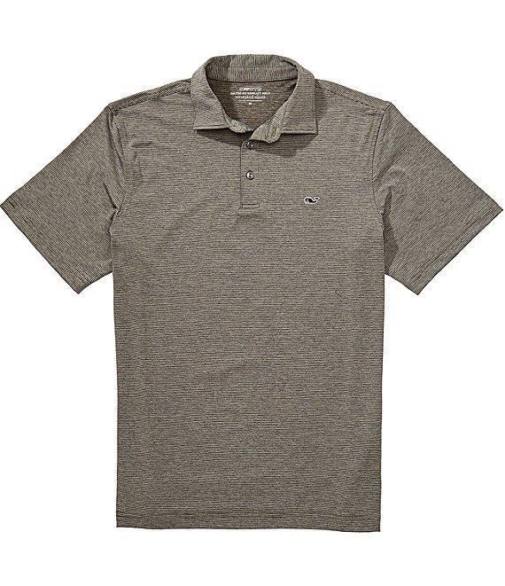 Vineyard Vines St Jean Stripe Short Sleeve Polo Shirt Product Image