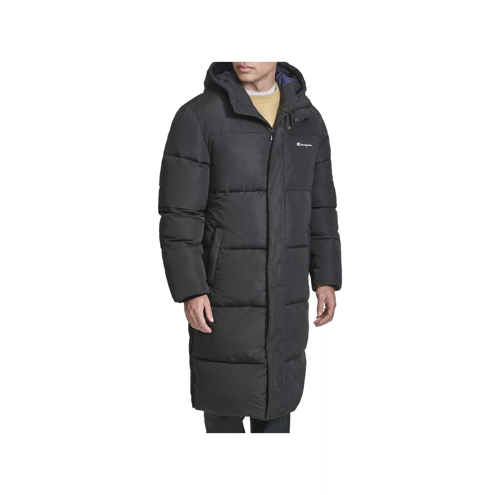 Men's Champion® Long Puffer With Hood,  Product Image