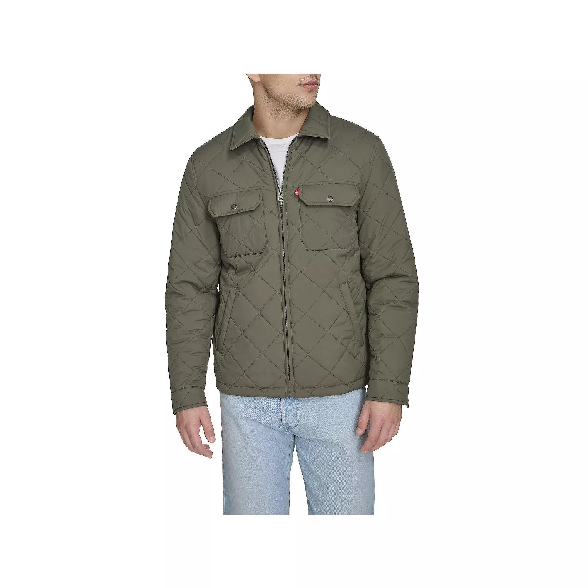 Men's Levi's® Quilted Jacket with Laydown Collar,  Product Image