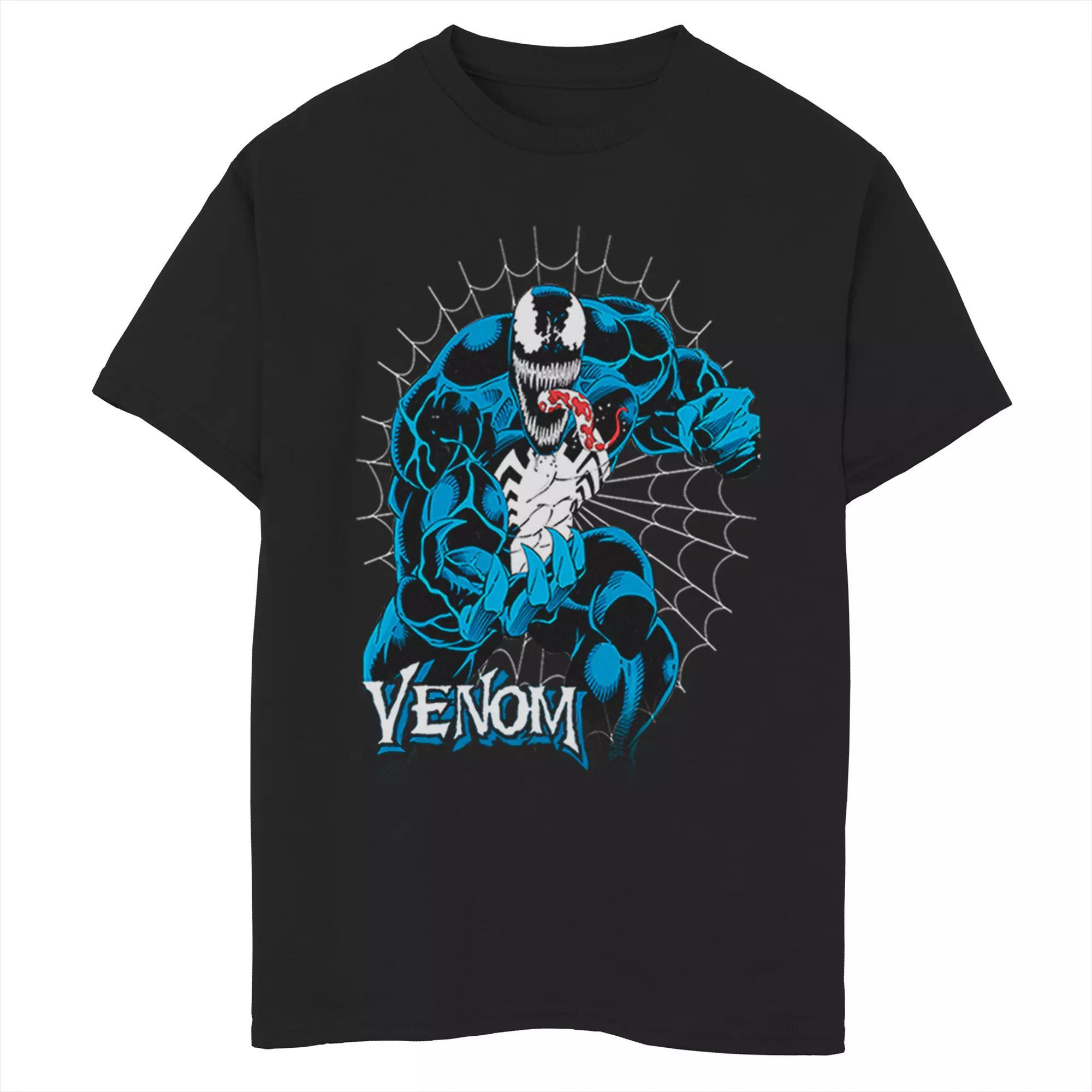 Boys' 8-20 Marvel Venom Tangled Graphic Tee, Boy's, Size: XL, Black Product Image