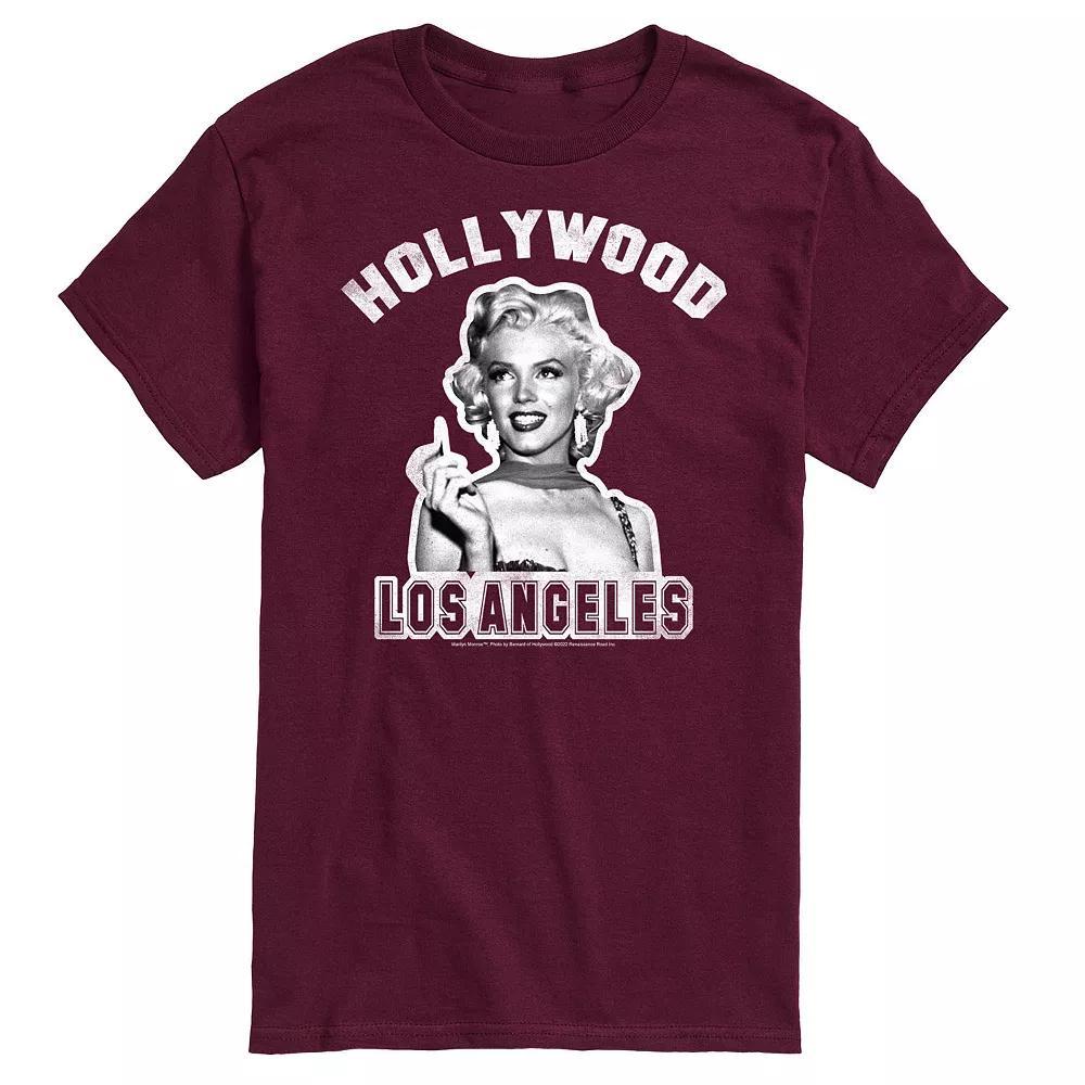 Big & Tall Marilyn Monroe Hollywood Tee, Men's,  Product Image