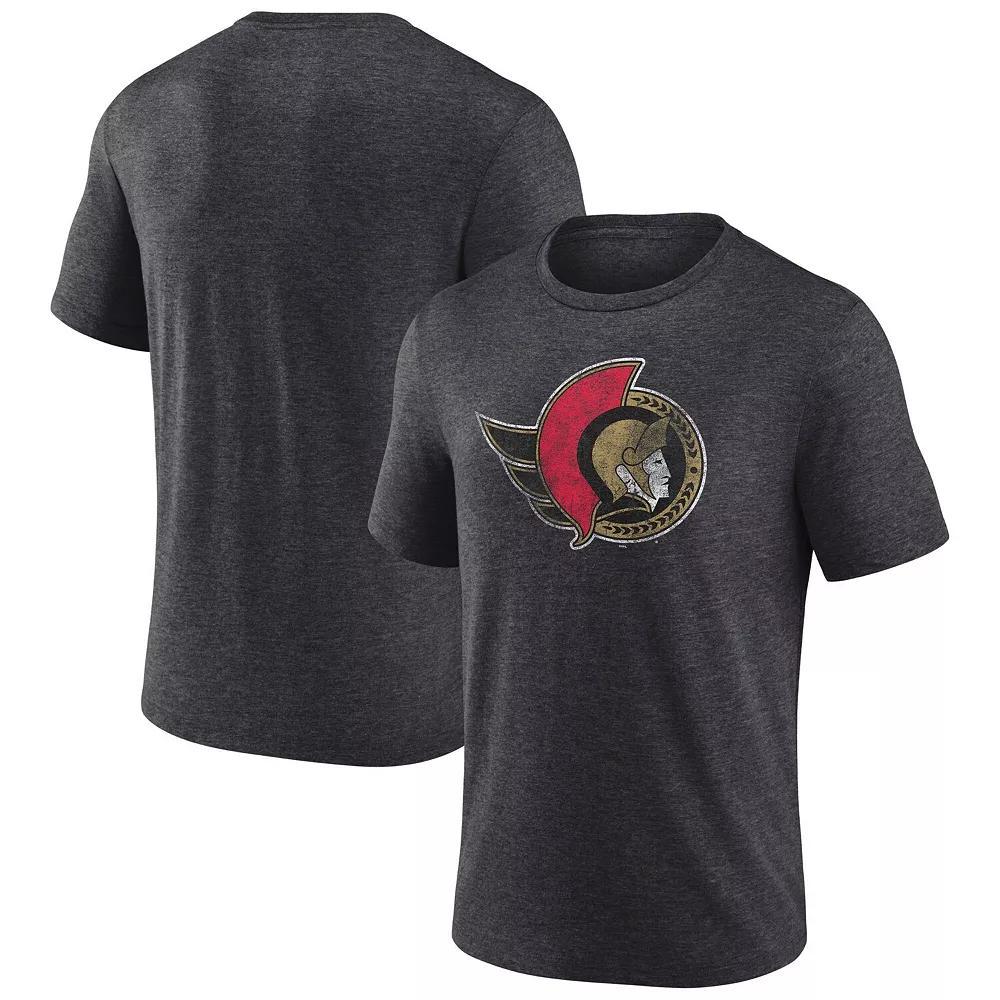 Men's Fanatics Black Ottawa Senators NHL Special Edition Tri-Blend T-Shirt, Size: Small, Sen Black Product Image