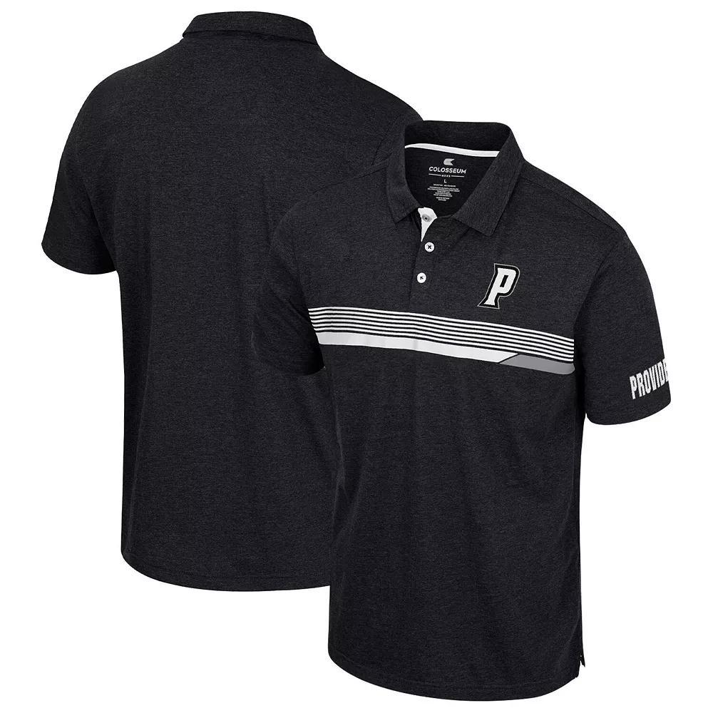 Men's Colosseum  Black Providence Friars No Problemo Polo, Size: 2XL, Prv Charco Product Image