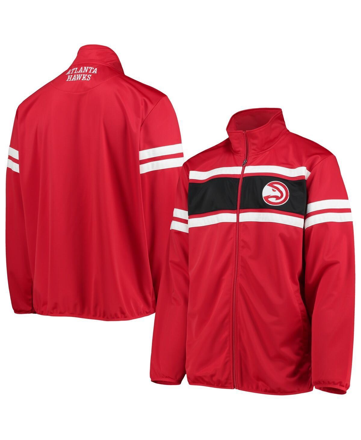 Mens G-III Sports by Carl Banks Atlanta Hawks Power Pitcher Full-Zip Track Jacket Product Image