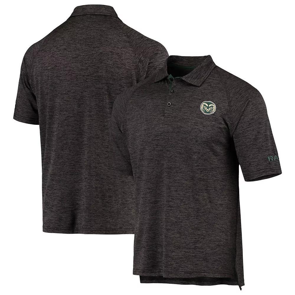 Men's Fanatics Branded Black Oregon Ducks Primary Logo Striated Polo, Size: 4XL Product Image