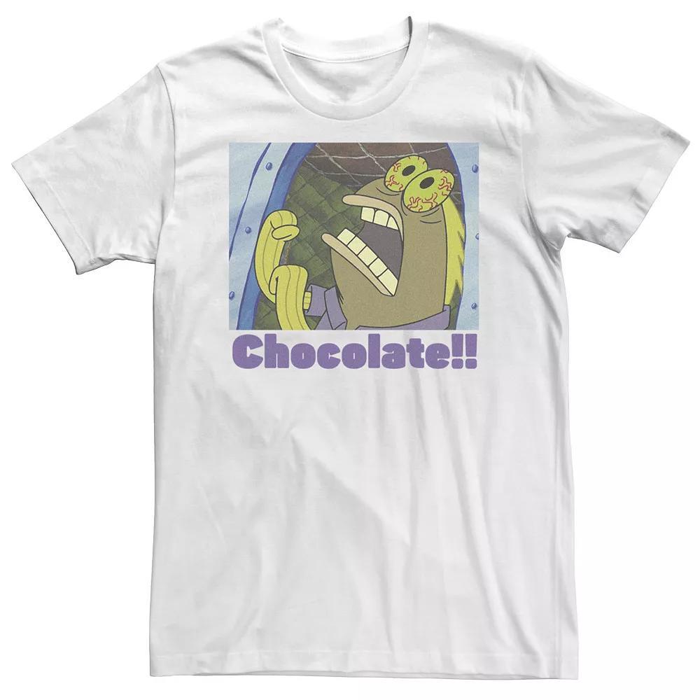 Big & Tall SpongeBob SquarePants Fish "Chocolate!" Tee, Men's,  Product Image