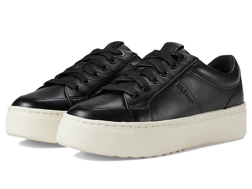 Cole Haan Womens GrandPr Max Platform Sneakers - Black Size 10 Product Image