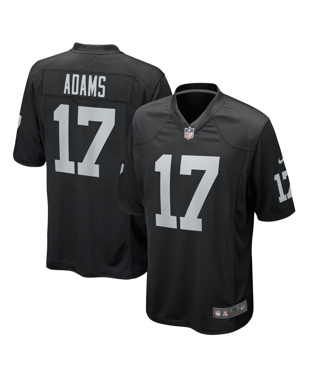 Nike Mens Davante Adams Las Vegas Raiders Game Jersey - Black Product Image