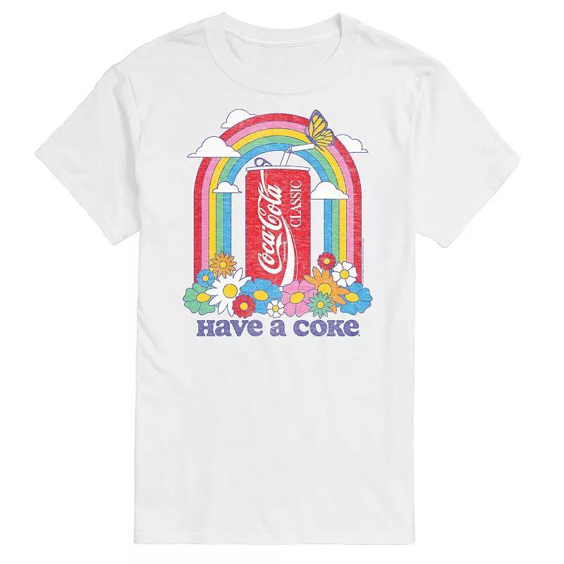 Mens Coca-Cola Have A Coke Rainbow Graphic Tee Product Image