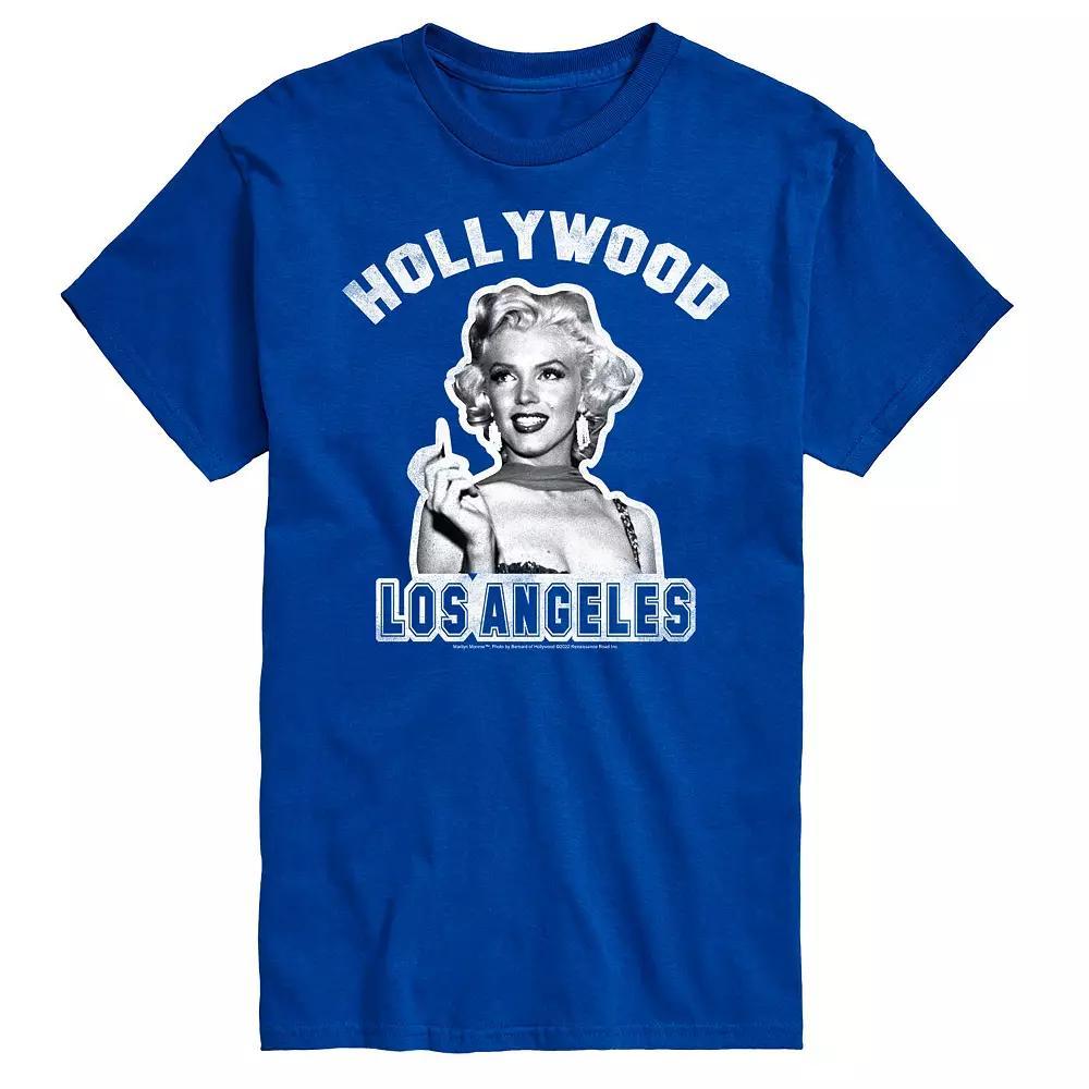 Big & Tall Marilyn Monroe Hollywood Tee, Men's,  Product Image