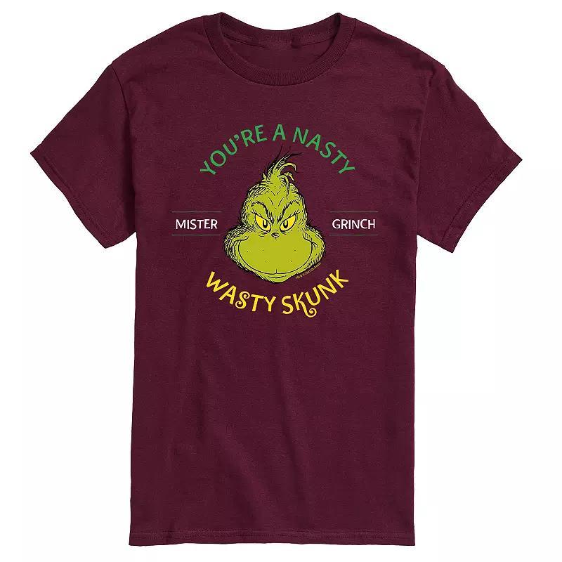 Men's Dr. Seuss The Grinch "You're A Nasty Wasty Skunk" Tee,  Product Image