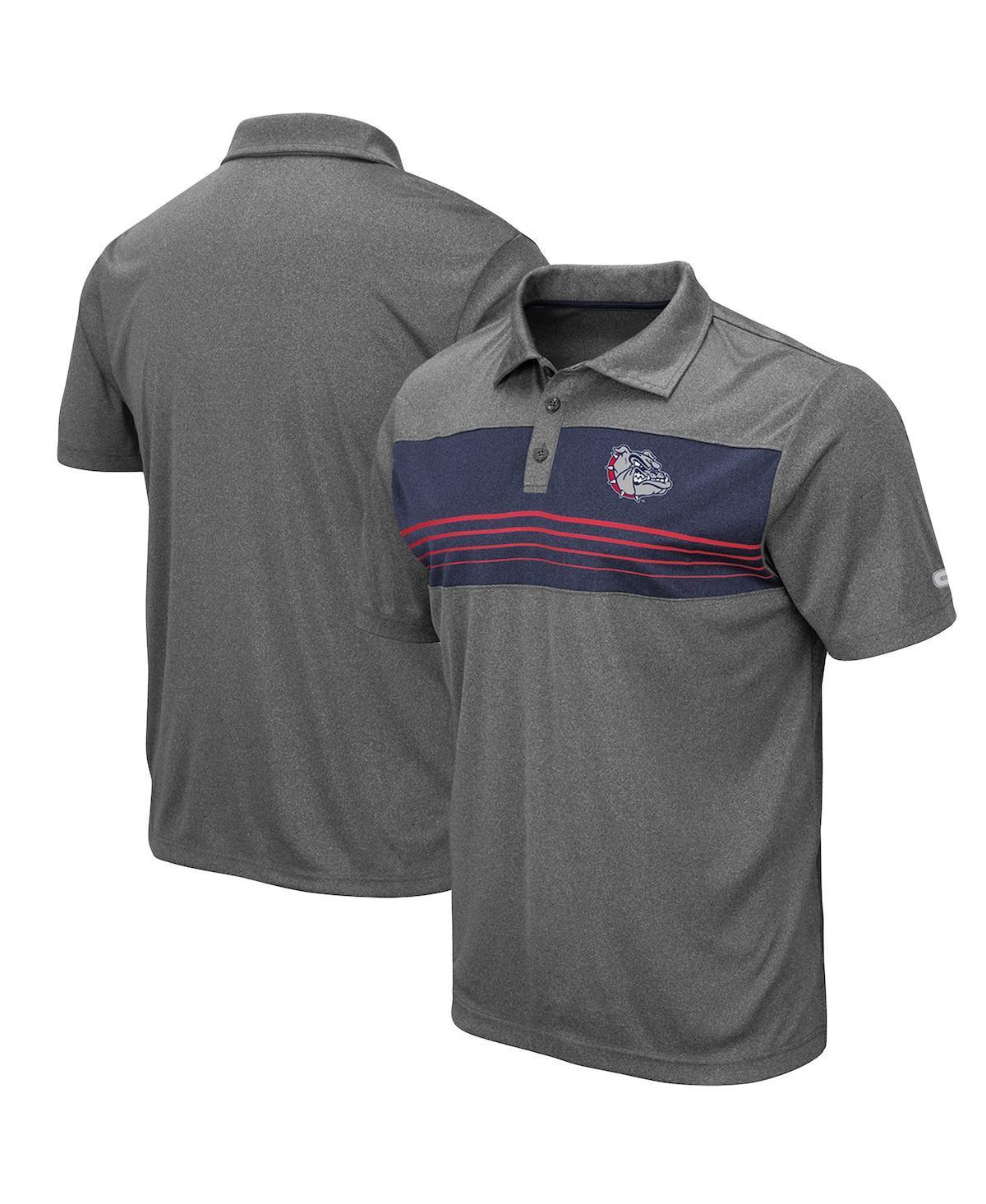 Men's Colosseum Heathered Charcoal Florida State Seminoles Smithers Polo, Size: XL Product Image