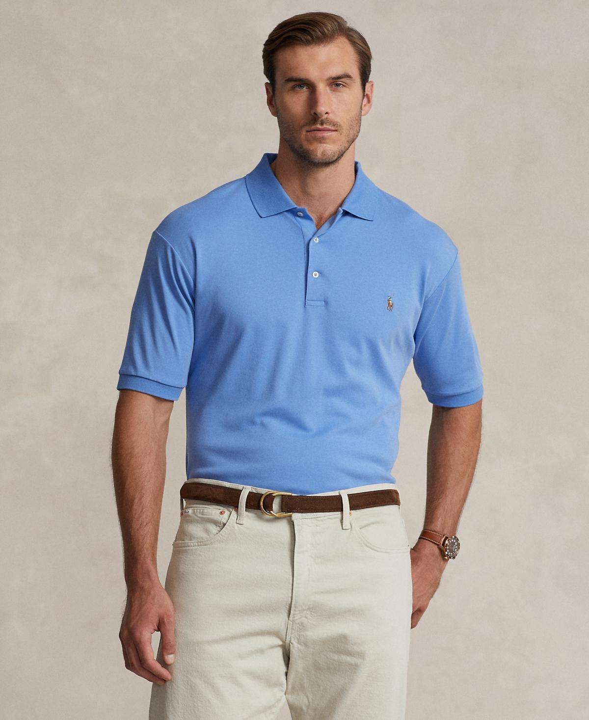 Polo Ralph Lauren Classic Fit Multicolored Pony Soft Cotton Polo Shirt Product Image