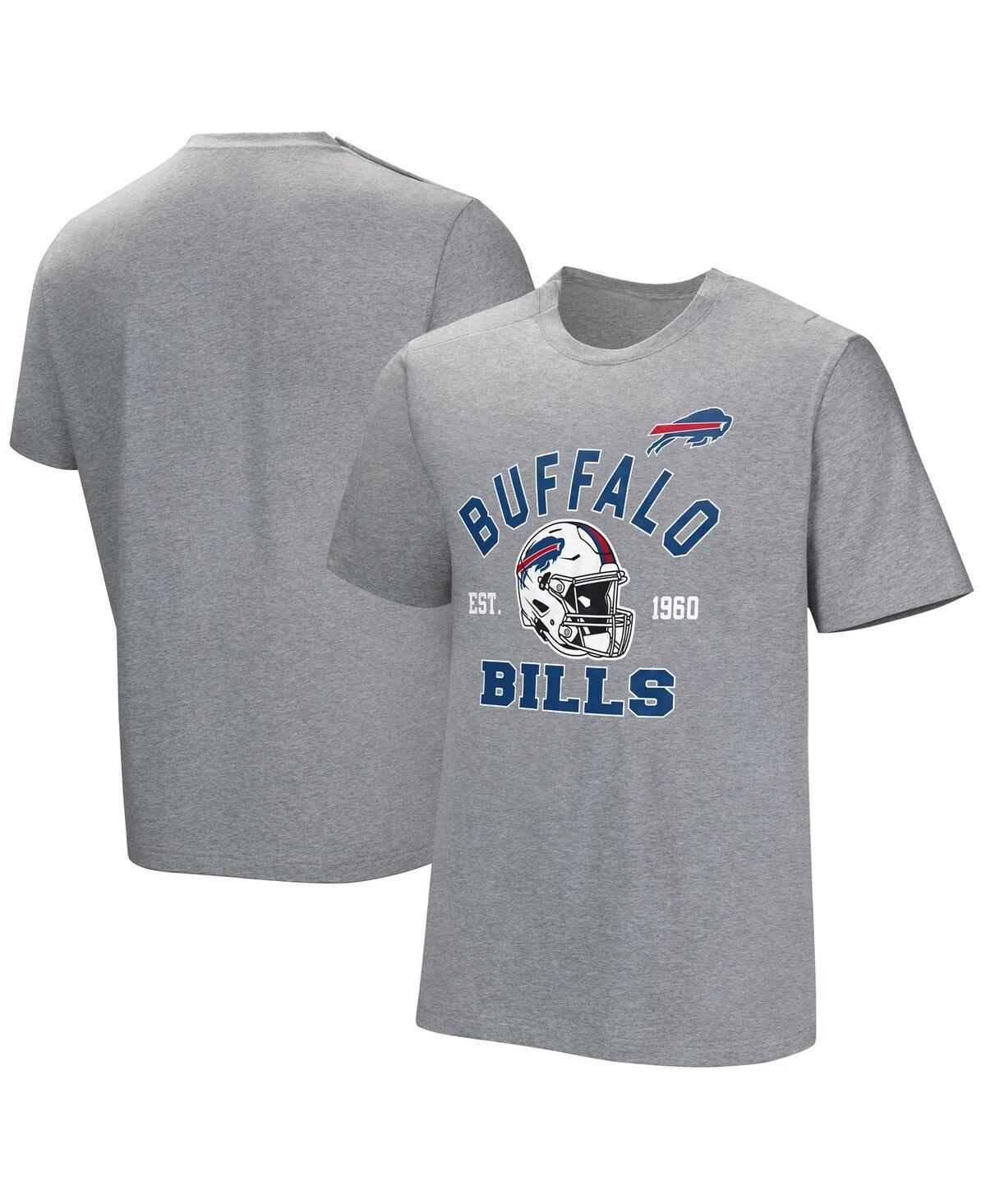 Men's  Gray Buffalo Bills Tackle Adaptive T-Shirt, Size: Large, Grey Product Image