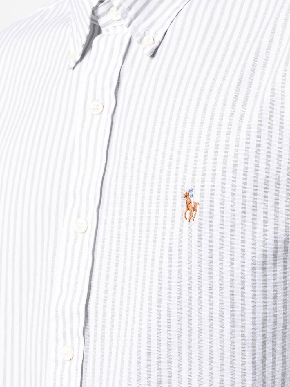 striped button-down shirt Product Image