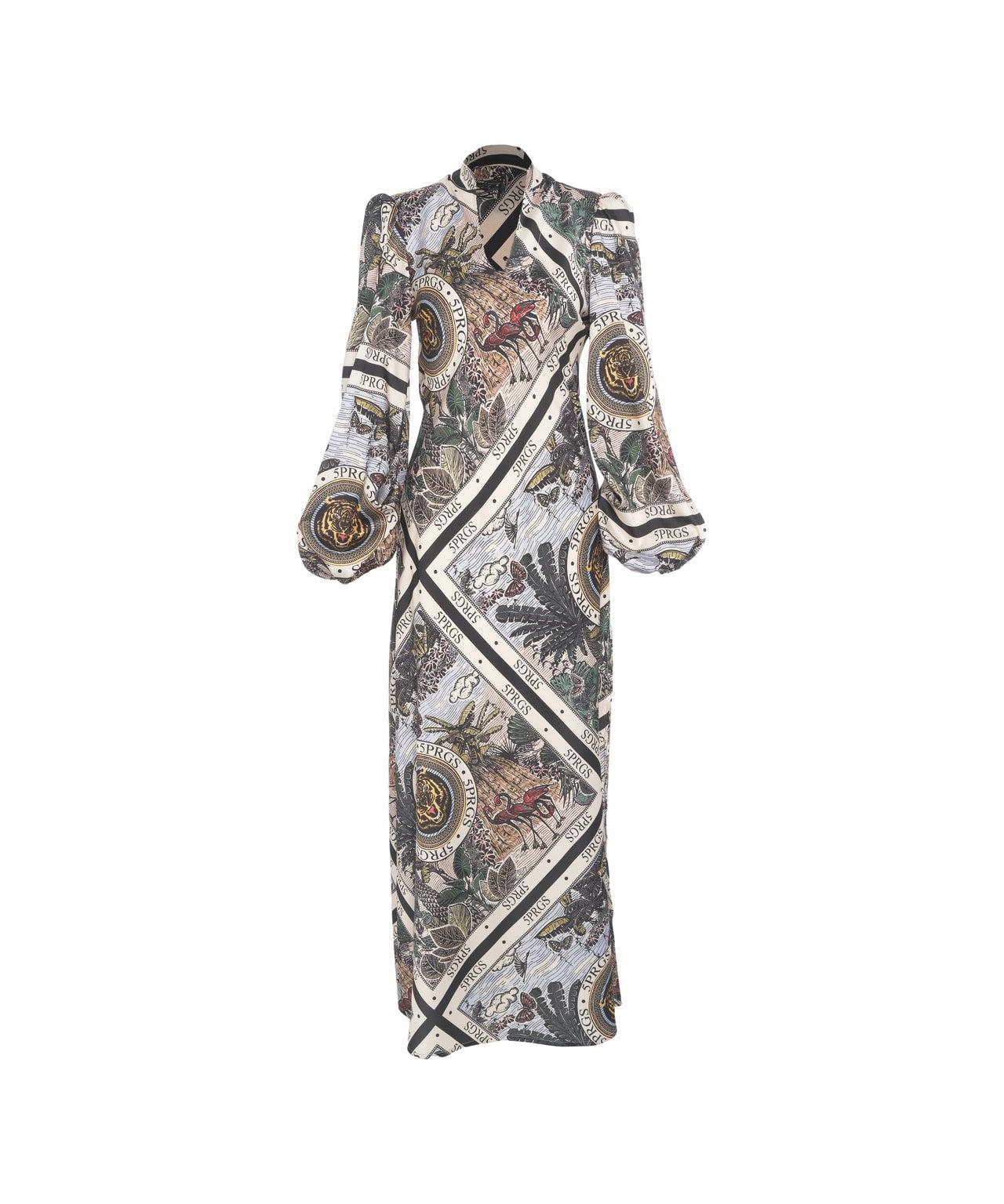 Maxi dress with print Product Image