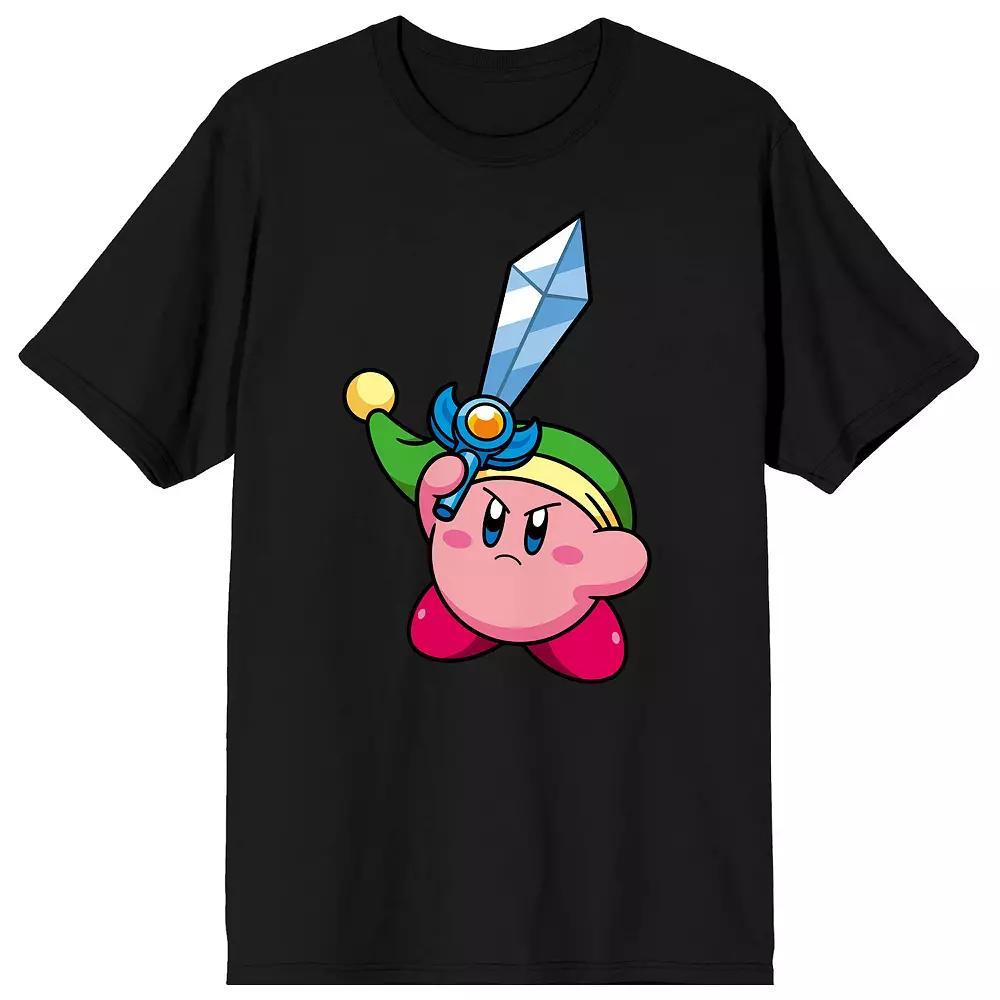 Men's Kirby Pink Mochi Sword Tee,  Product Image