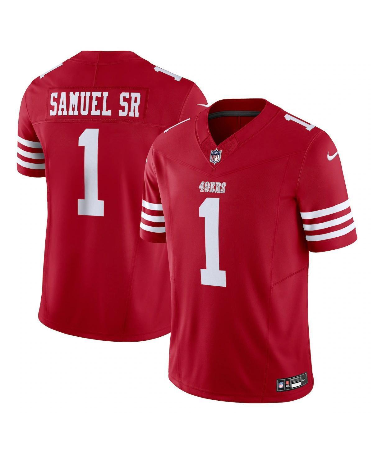 Men's Nike Deebo Samuel Sr Scarlet San Francisco 49ers Vapor F.U.S.E. Limited Jersey, Size: Large, Red Product Image