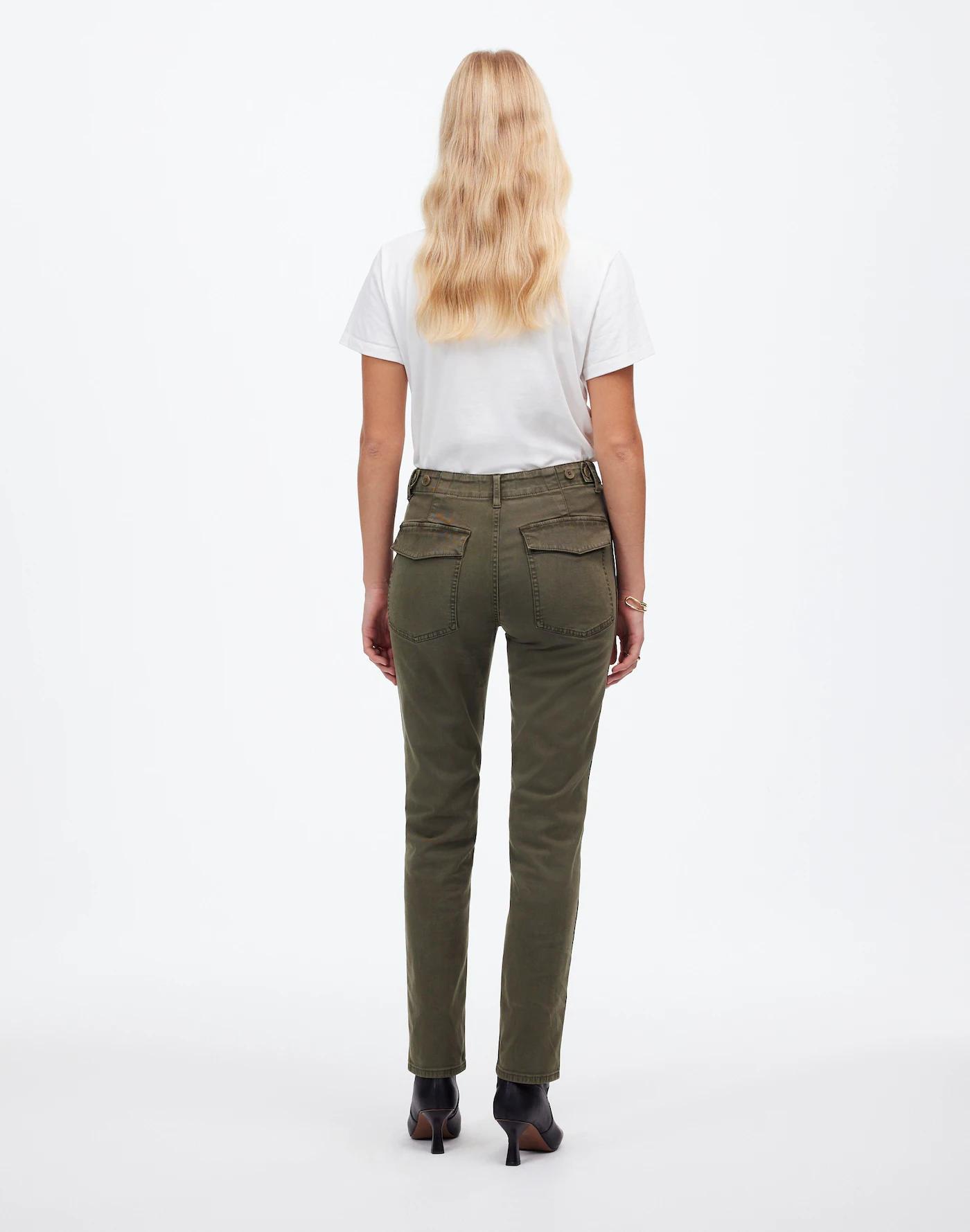 The Slim Straight Utility Pant in Garment Dye Product Image