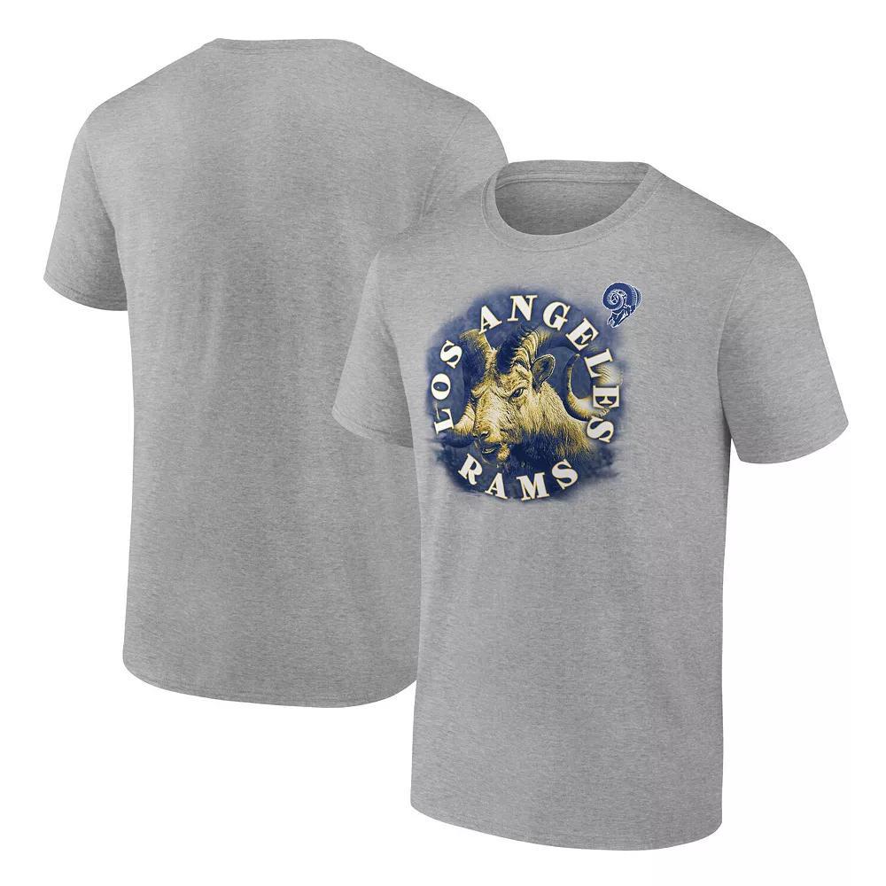 Men's Fanatics Branded Heathered Gray Los Angeles Rams Big & Tall Sporting Chance T-Shirt,  Product Image