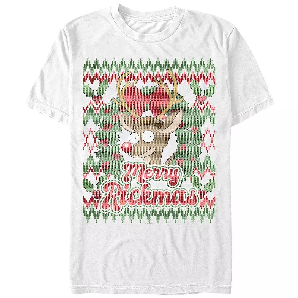 Men's Rick And Morty Merry Rickmas Graphic Tee,  Product Image