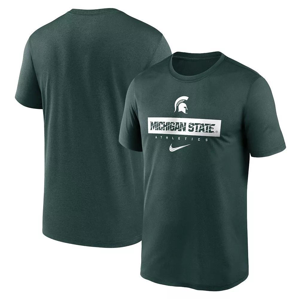 Men's Nike Green Michigan State Spartans 2024 Sideline Legend Performance T-Shirt,  Product Image