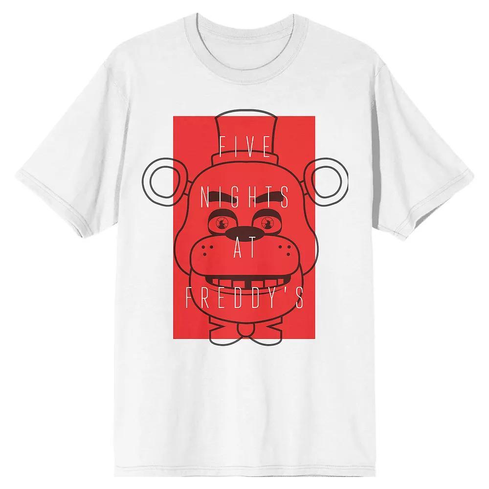 Men's Five Nights at Freddy's Minimalist Portrait Graphic Tee,  Product Image