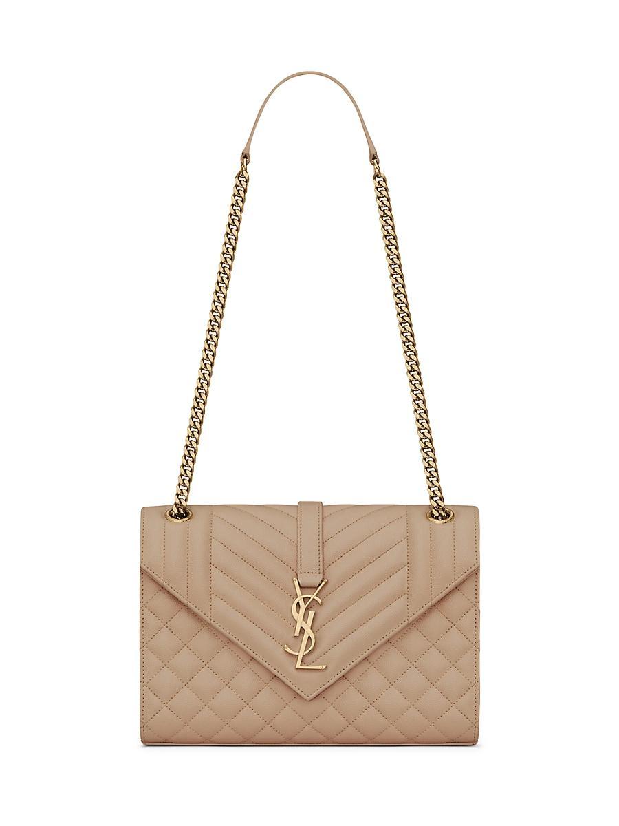 Womens Envelope Medium Chain Bag in Mix Matelass Product Image