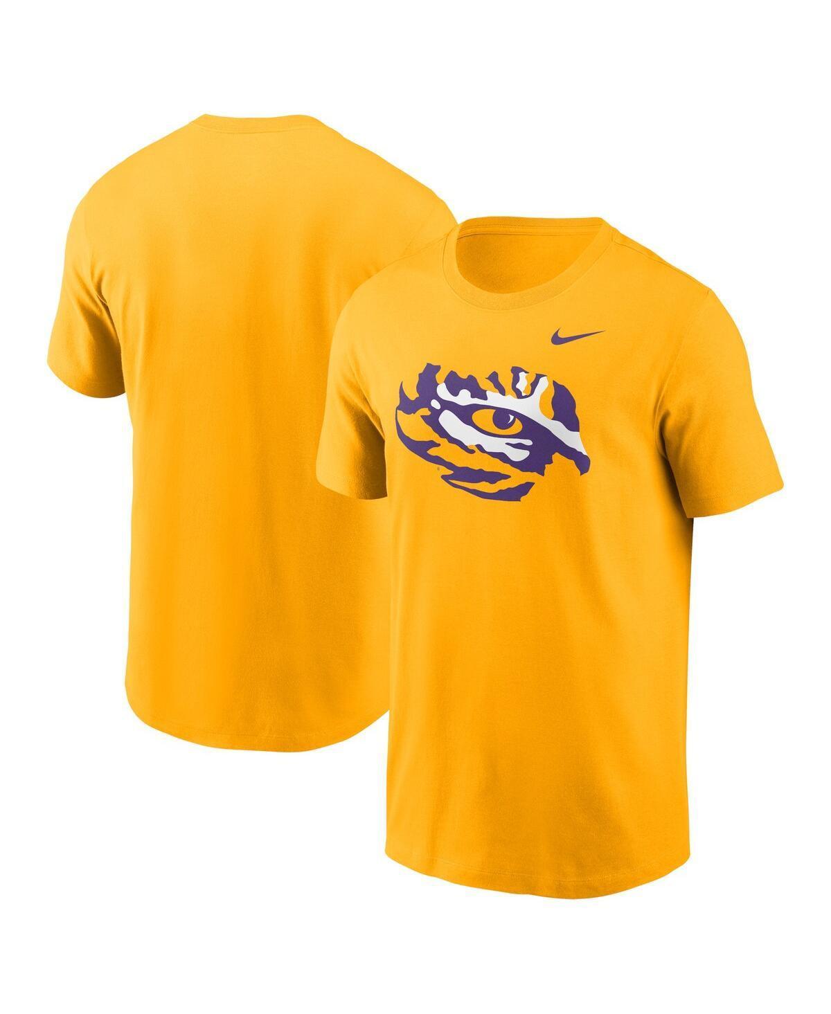 NIKE Men's Gold Lsu Tigers Primetime Evergreen Alternate Logo T-shirt Product Image