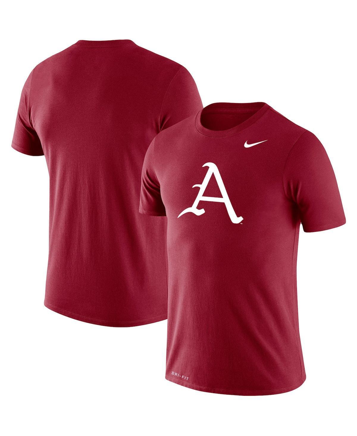 Mens Nike Cardinal Arkansas Razorbacks School Baseball Logo Legend Performance T-Shirt Product Image