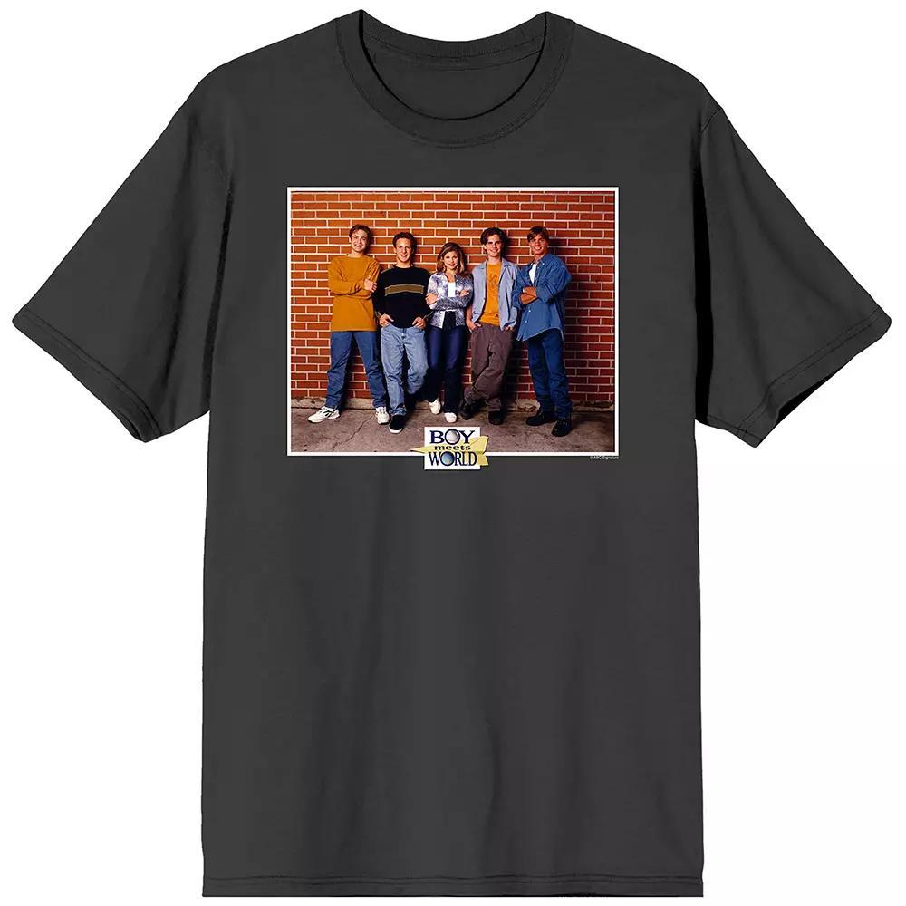 Men's Boy Meets World Cory Graphic Tee, Size: Small 36, Gray Product Image