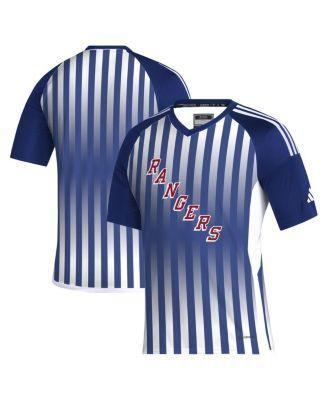 Men's adidas Blue New York Rangers AEROREADY Raglan Soccer Top, Size: XL, Ran Blue Product Image